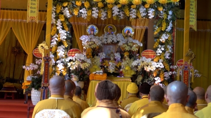 Lễ tang Ni trưởng Thích Đàm Đạt